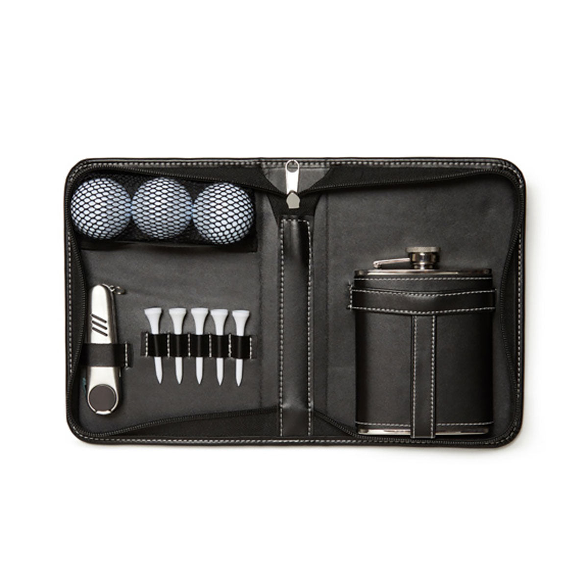 Brouk & Co Hole in One Golf and Flask Kit
