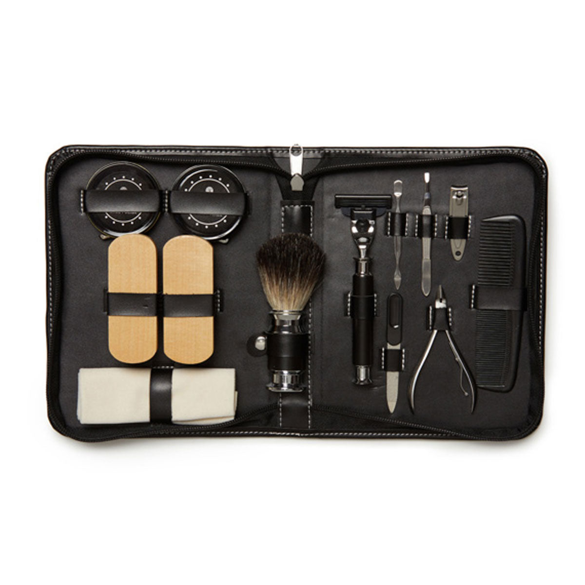 Brouk & Co On the Go Grooming and Shoe Shine Kit
