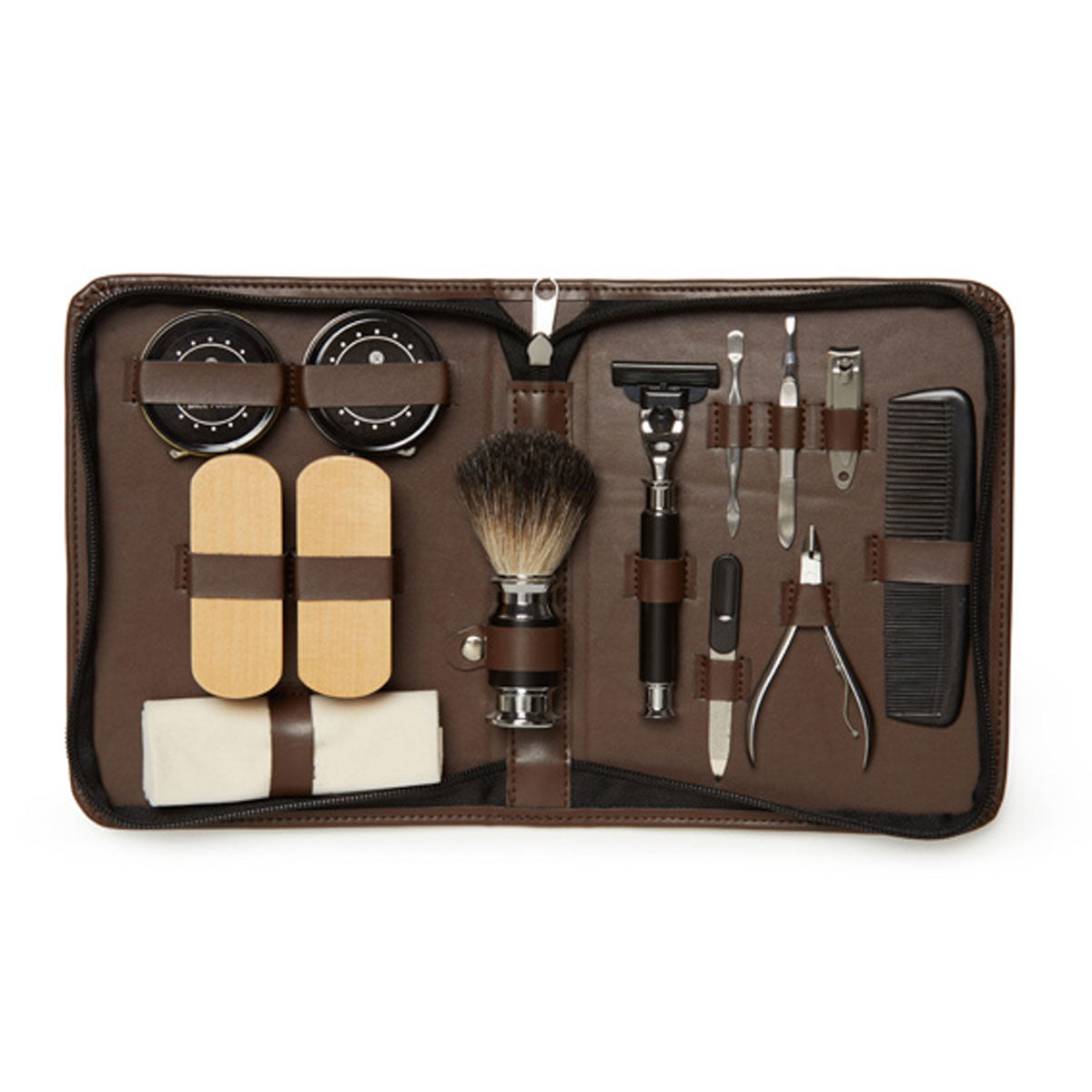 Brouk & Co On the Go Grooming and Shoe Shine Kit