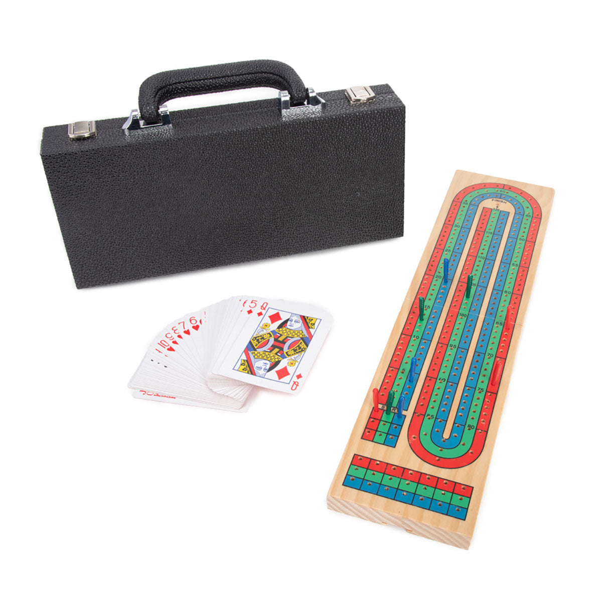 Brouk & Co Onyx Cribbage Set