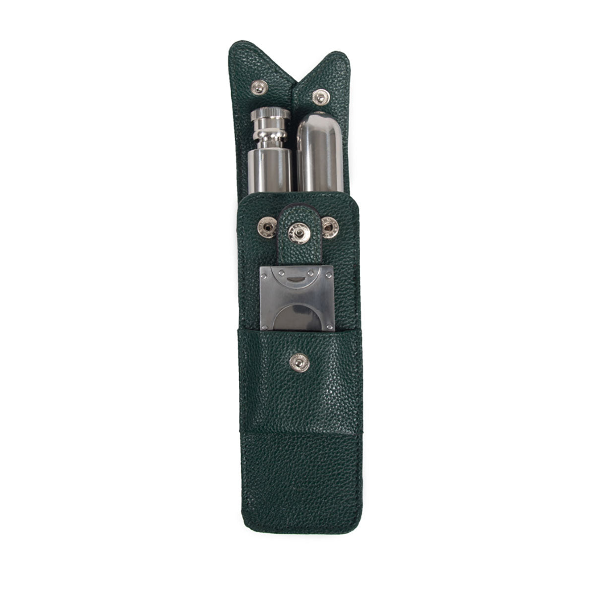Brouk & Co The Hip Trio Cigar and Flask Set