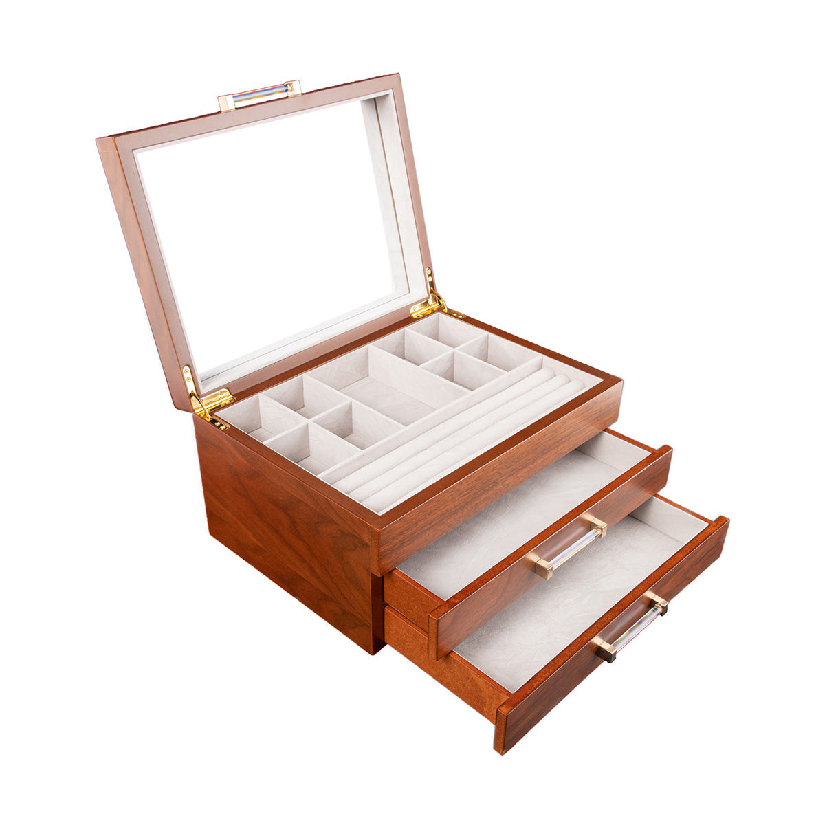 Brouk & Co Walnut Jewelry Box