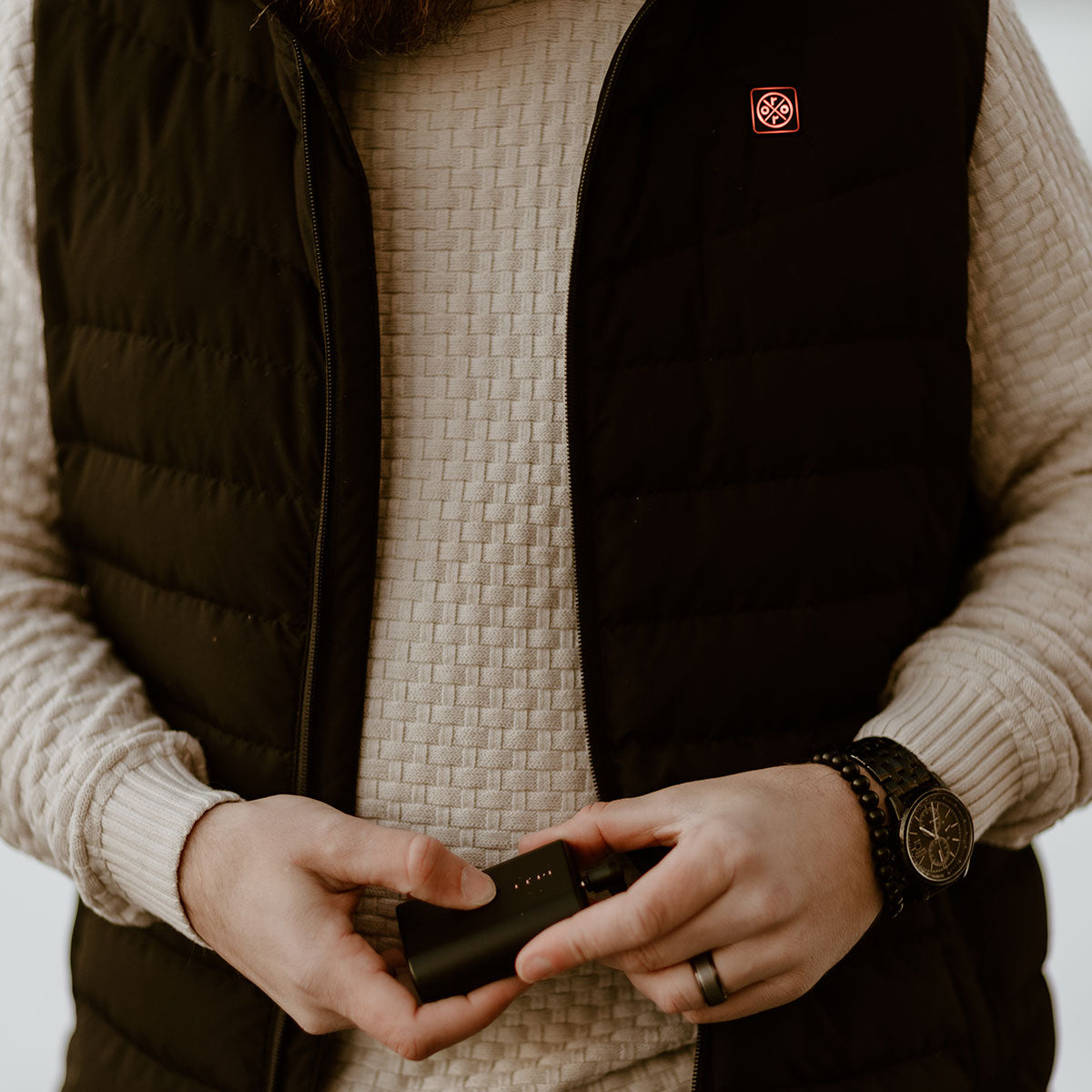 Men's Heated Lightweight Down Vest