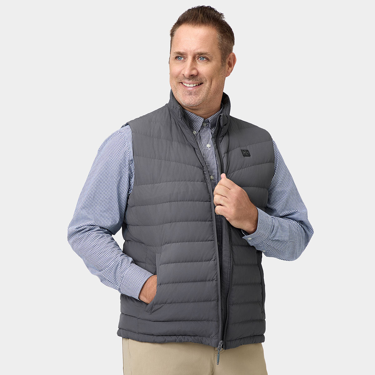Men's Heated Lightweight Down Vest