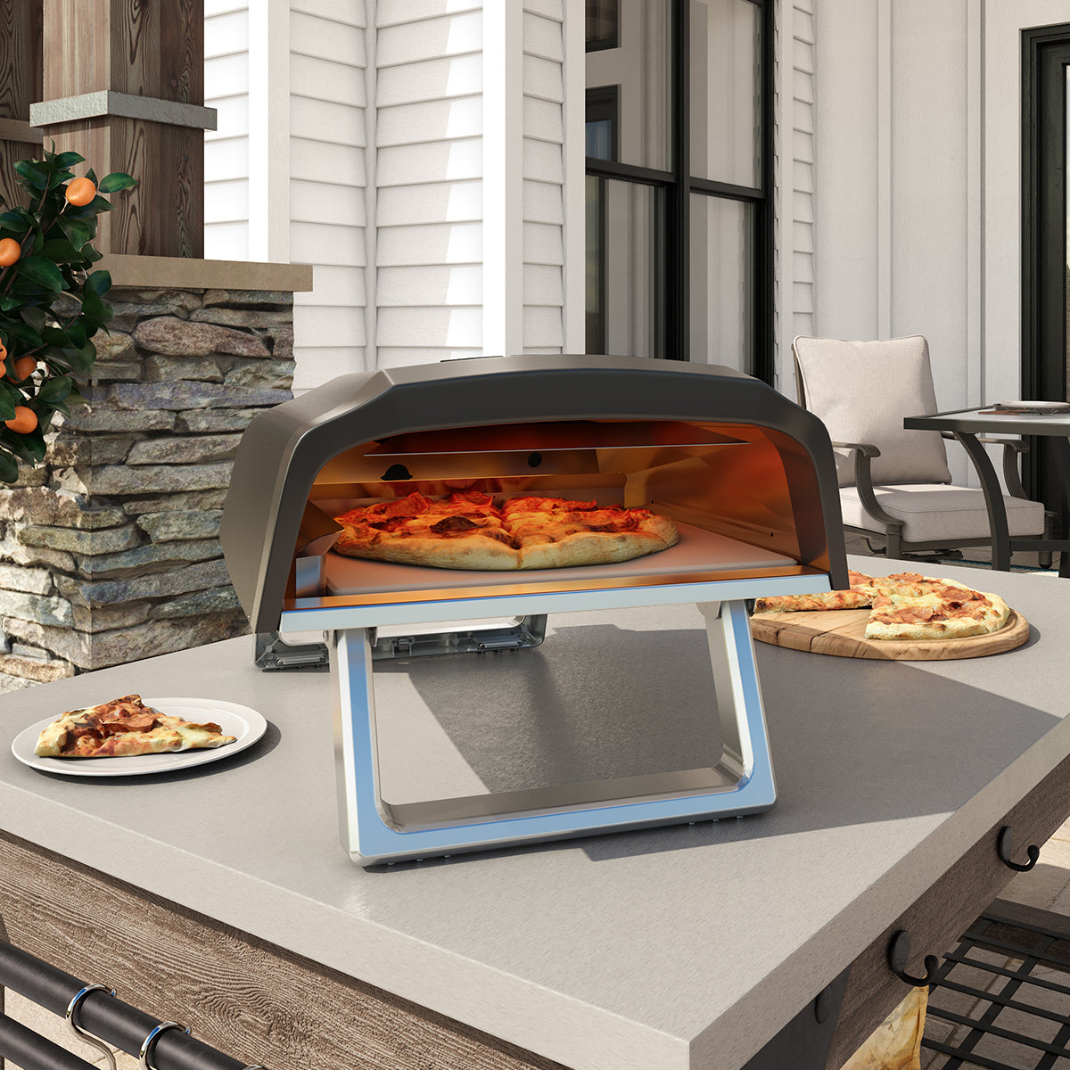 Outdoor Gas Pizza Oven
