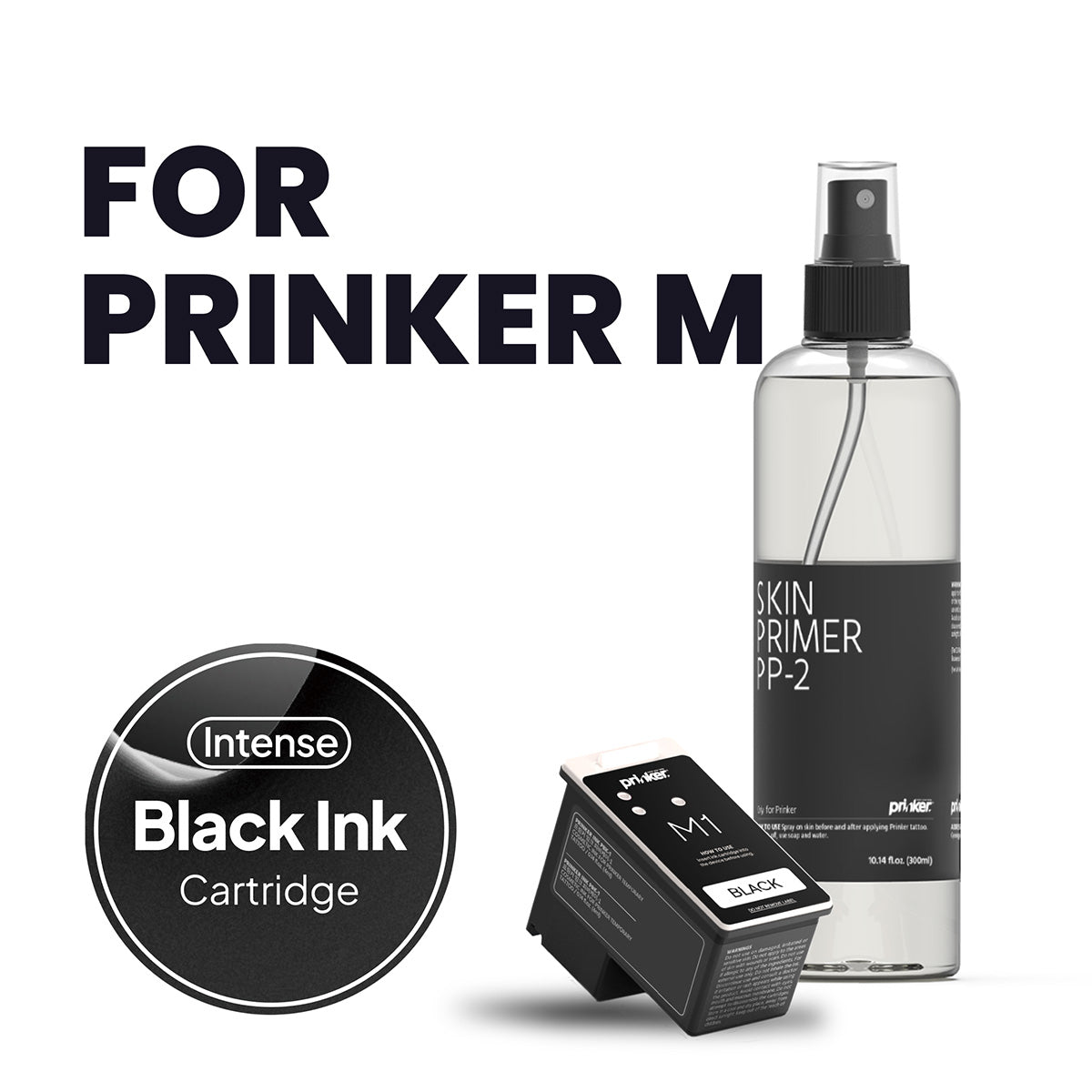 Ink Cartridge Kit for World's First Portable Tattoo Printer