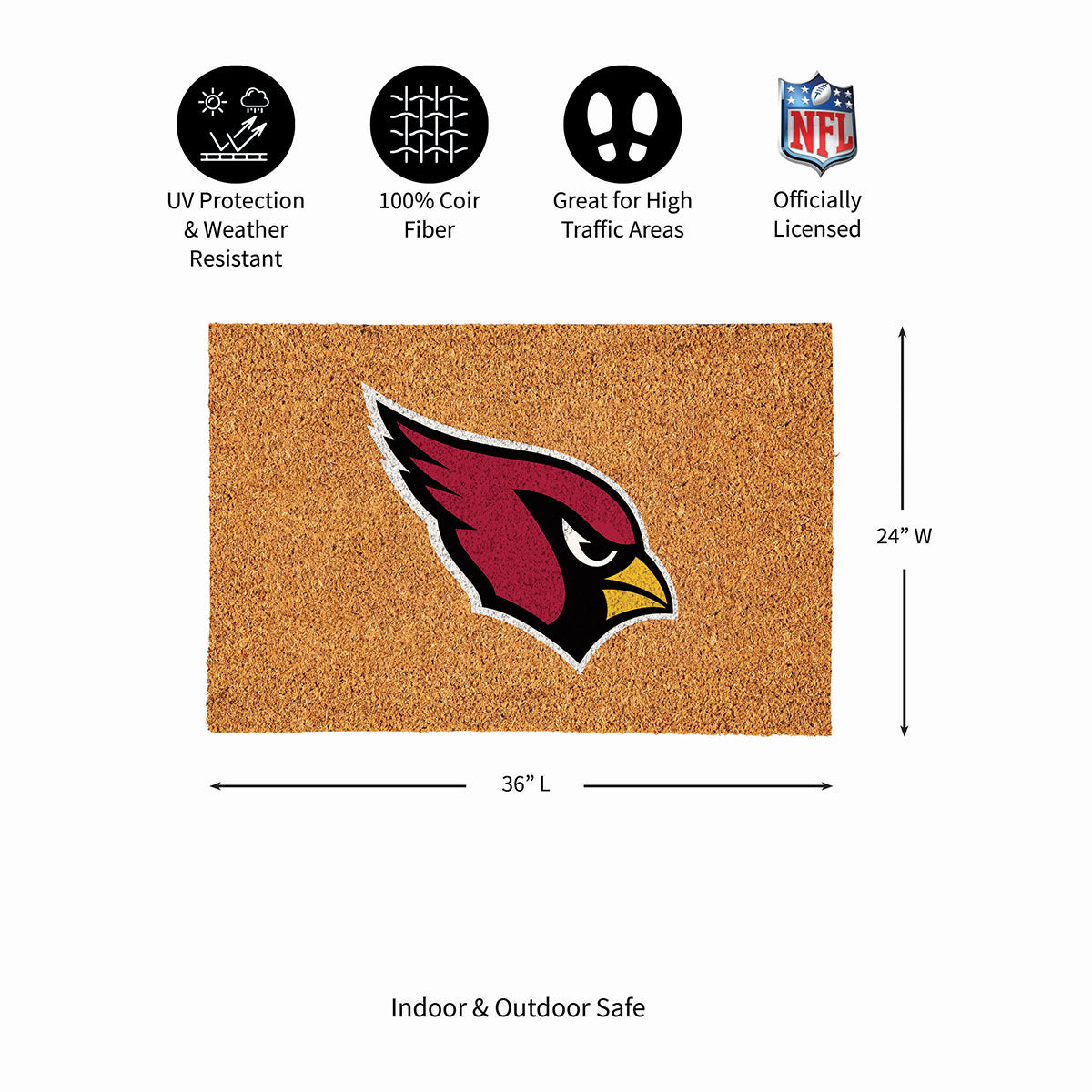 NFL Large Format Team Coir Mat