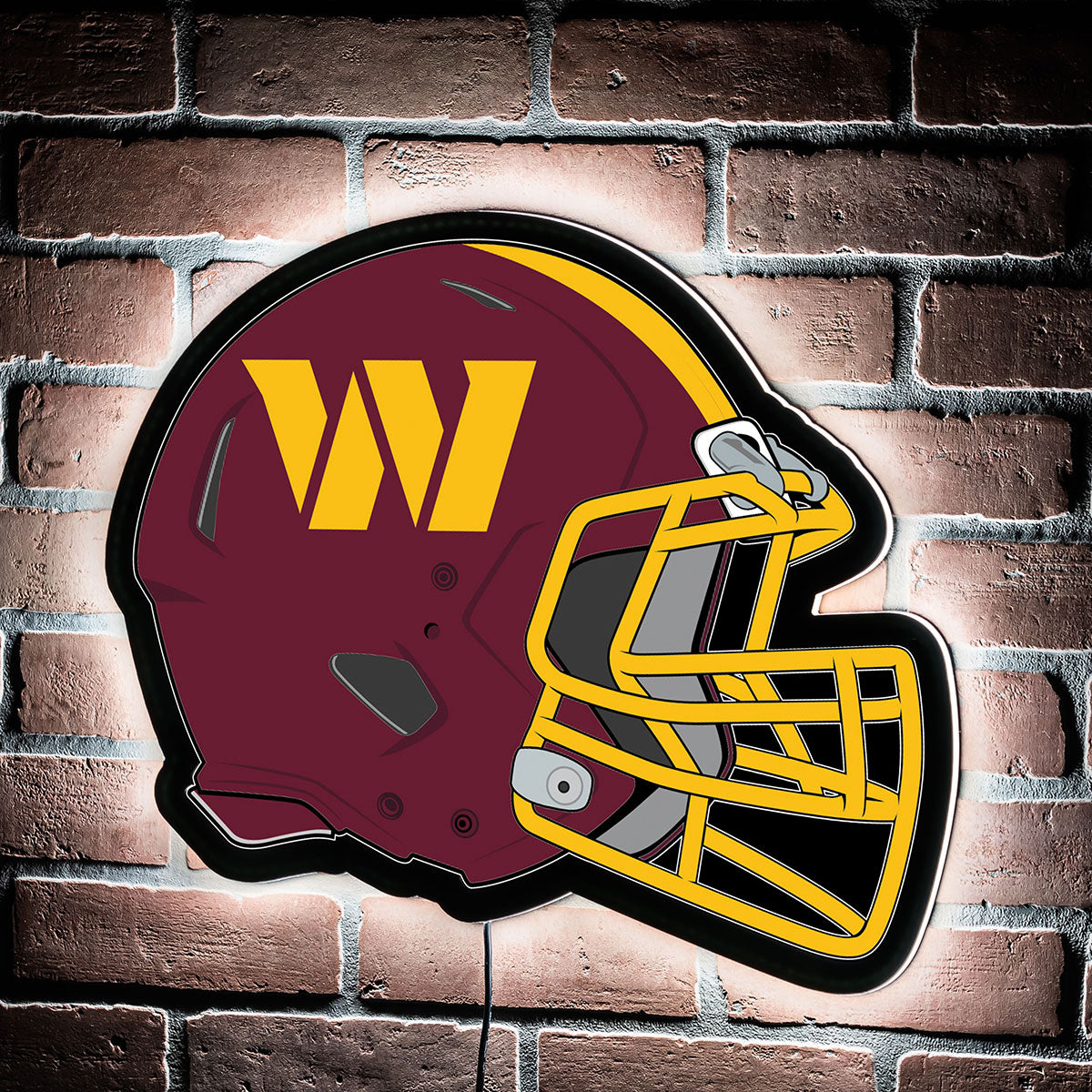 NFL Backlit Helmet Wall Sign