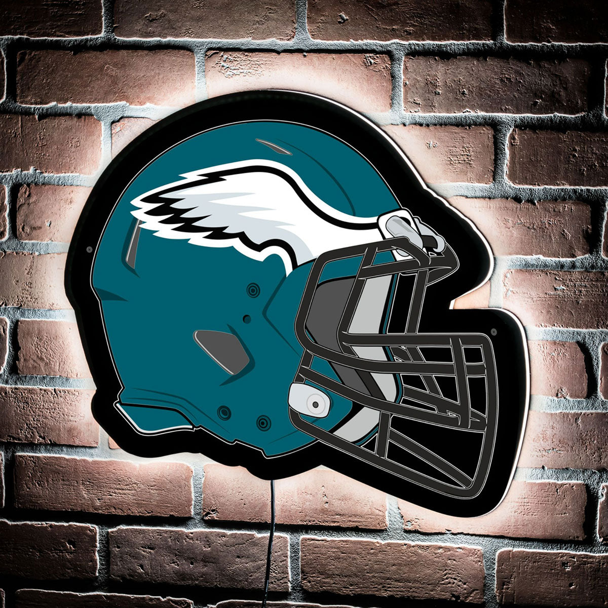 NFL Backlit Helmet Wall Sign