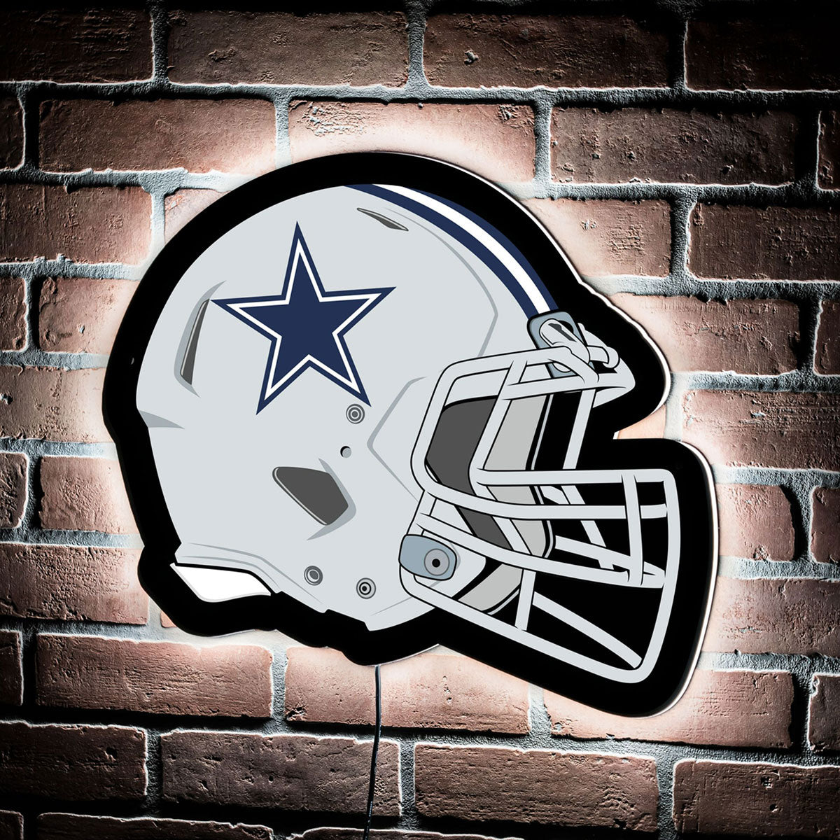 NFL Backlit Helmet Wall Sign