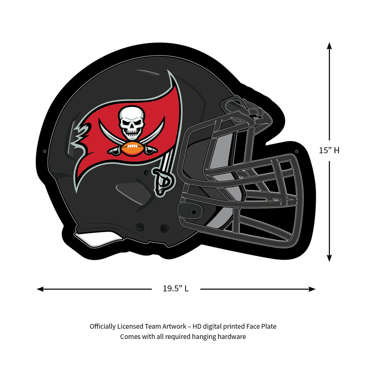 NFL Backlit Helmet Wall Sign