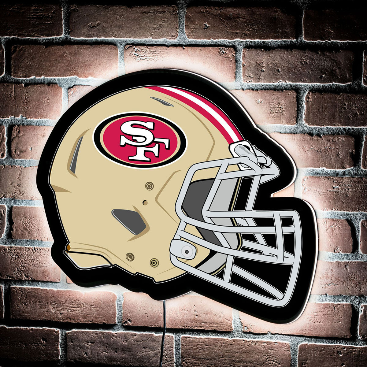 NFL Backlit Helmet Wall Sign