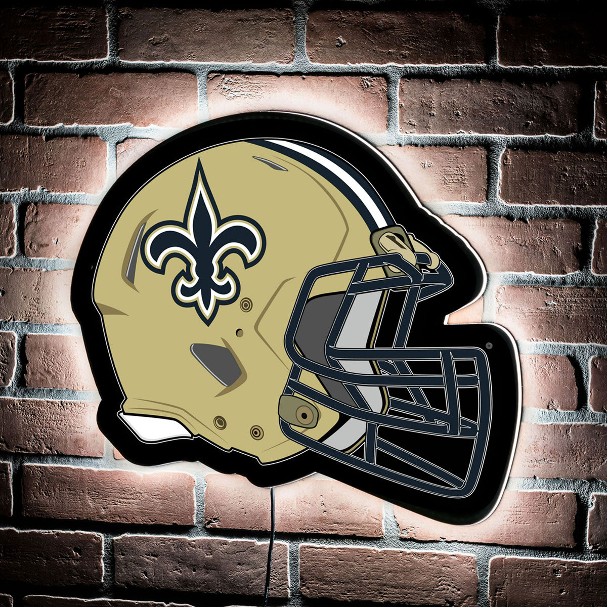 NFL Backlit Helmet Wall Sign