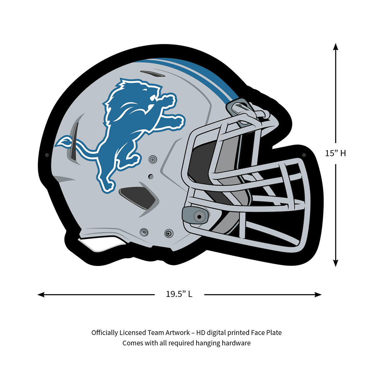 NFL Backlit Helmet Wall Sign