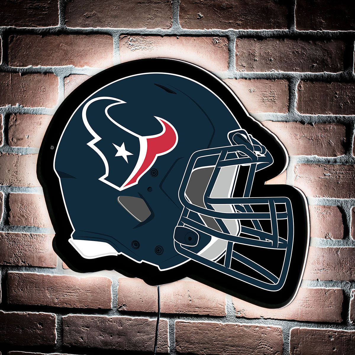 NFL Backlit Helmet Wall Sign