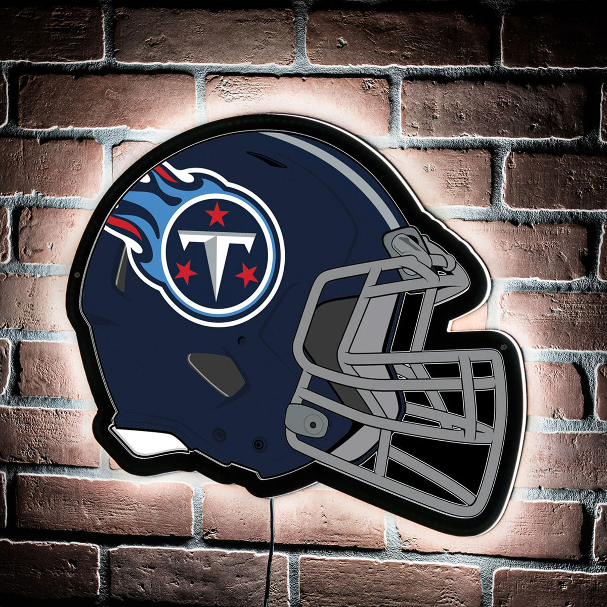 NFL Backlit Helmet Wall Sign