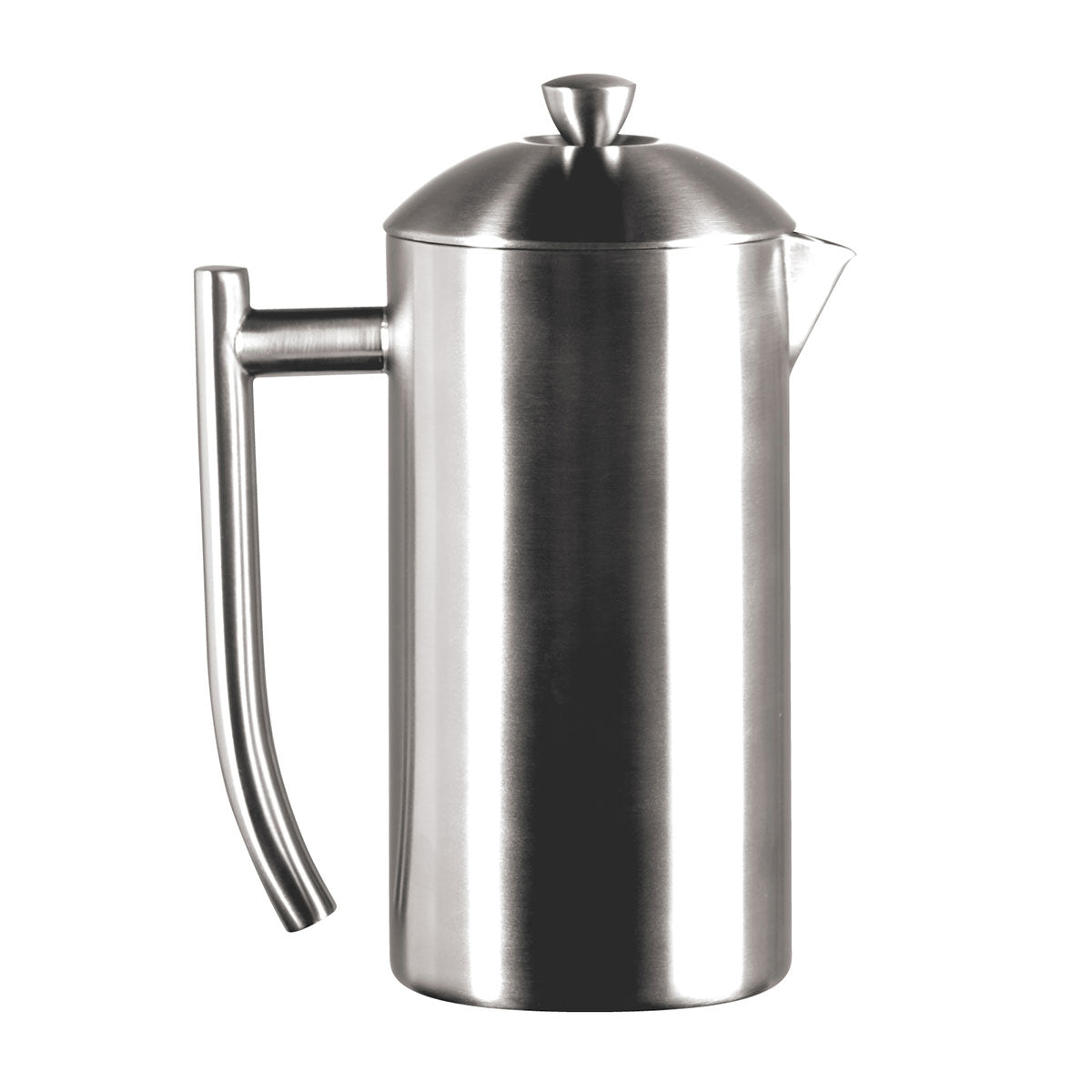 Double Walled Brushed Stainless Steel French Press