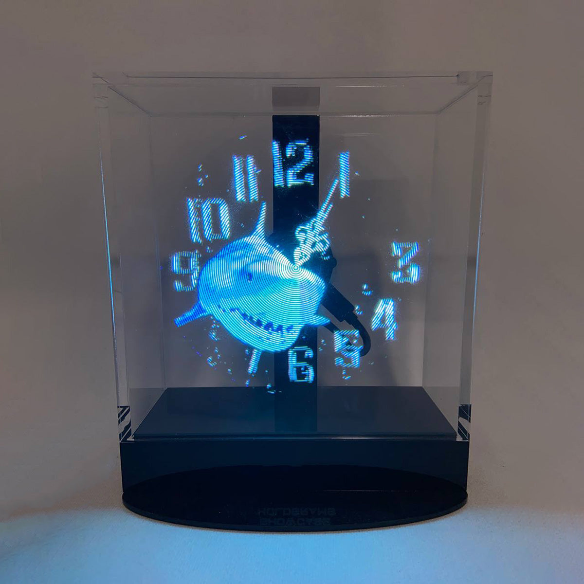 Holographic Analog Clock