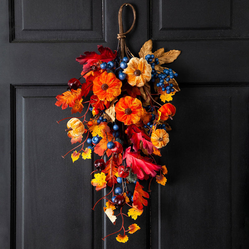 Harvest Pumpkin Wall Hanger