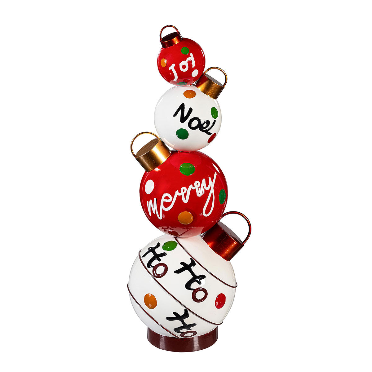 Indoor/Outdoor Stacked Ornament Statue