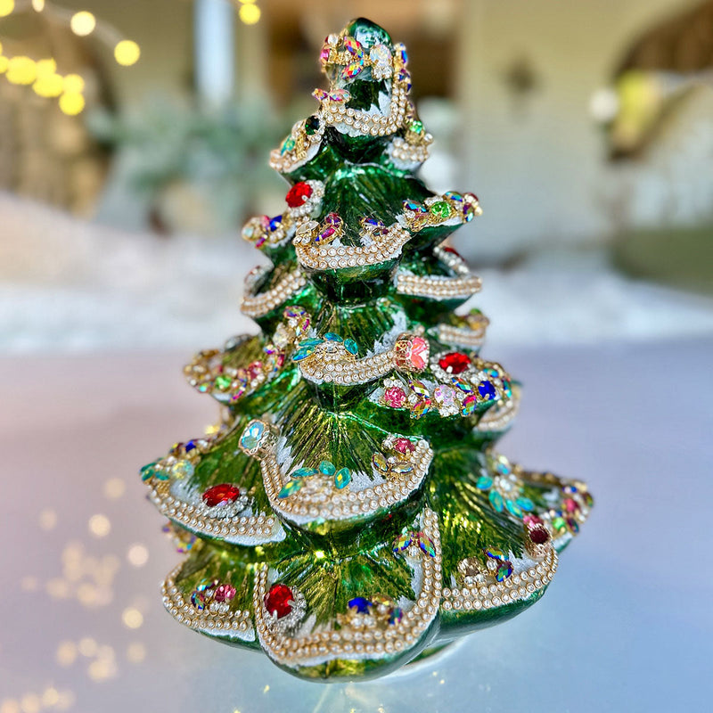 10'' LED Jeweled Christmas Tree