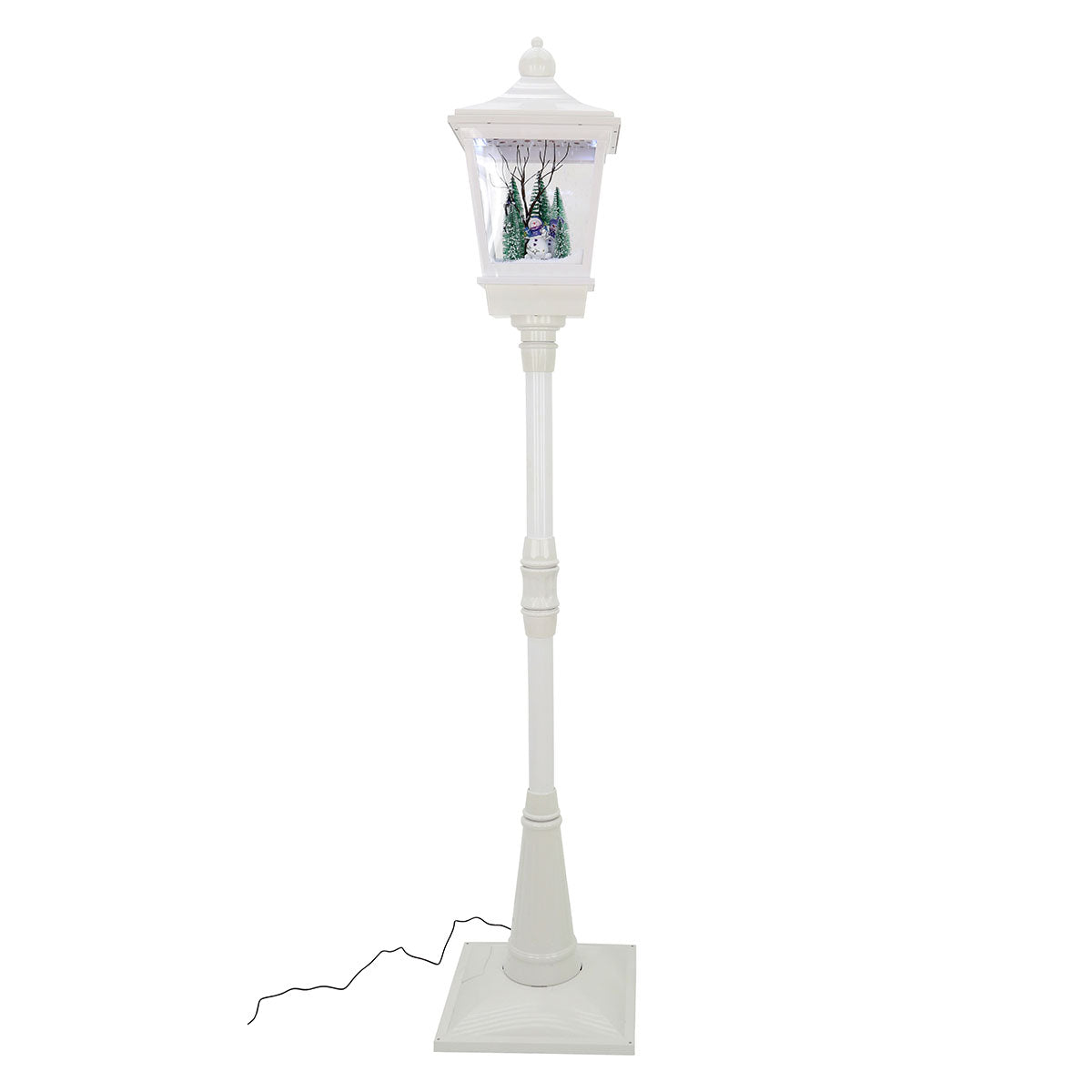 72'' Snowing Lamp Post