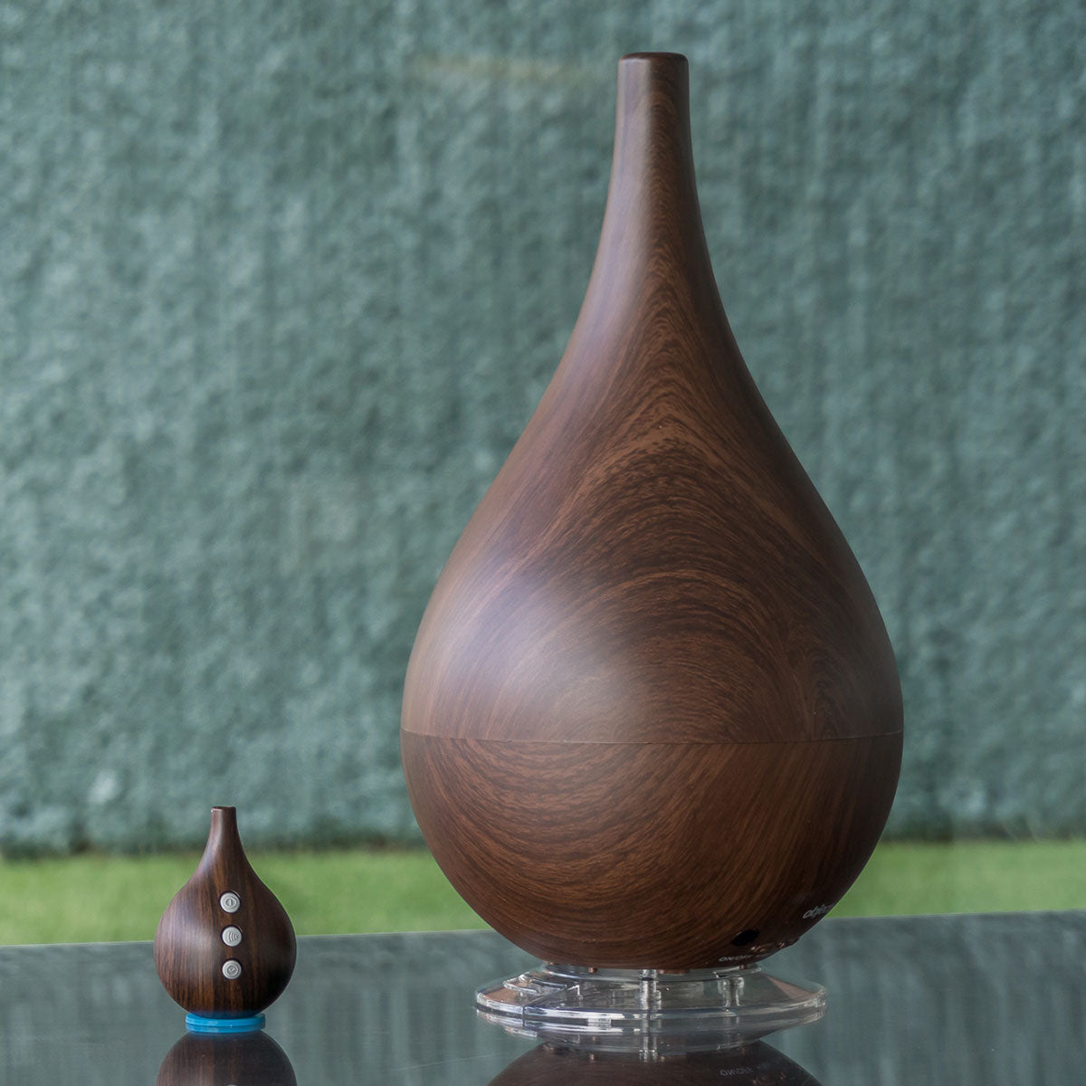 Wood-Grain Aromatherapy Humidifier