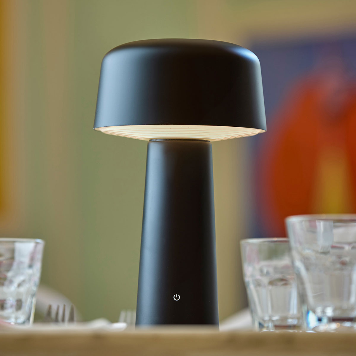 Cordless Indoor/Outdoor LED Diffused Light  Table Lamp