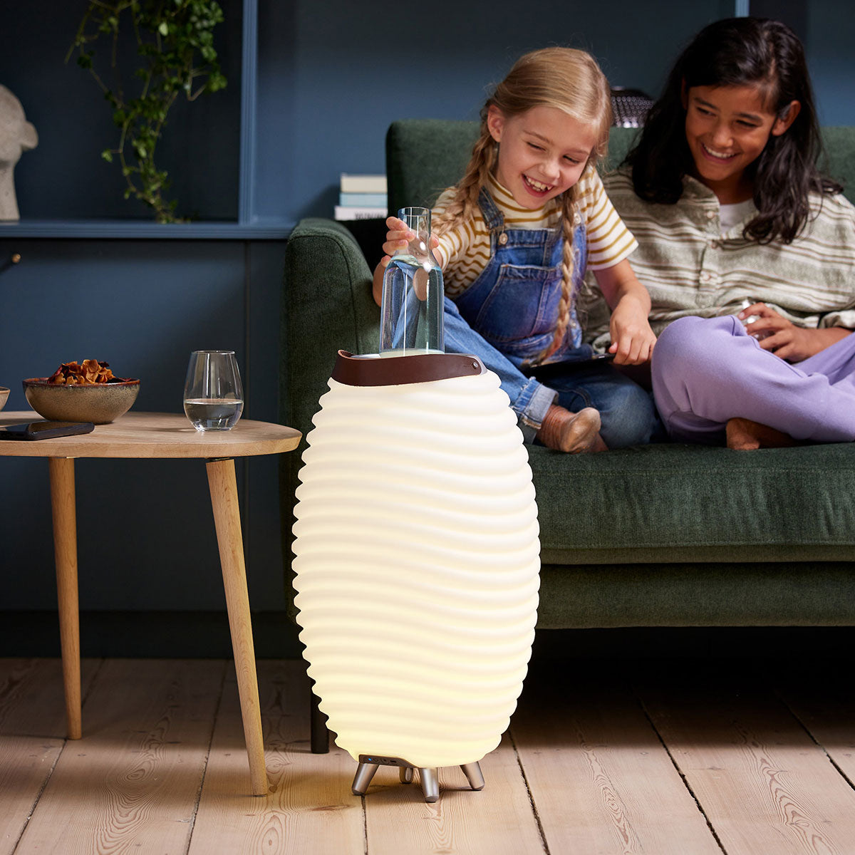 Multi-Function Indoor/Outdoor LED Party Light with Speaker & Cooler