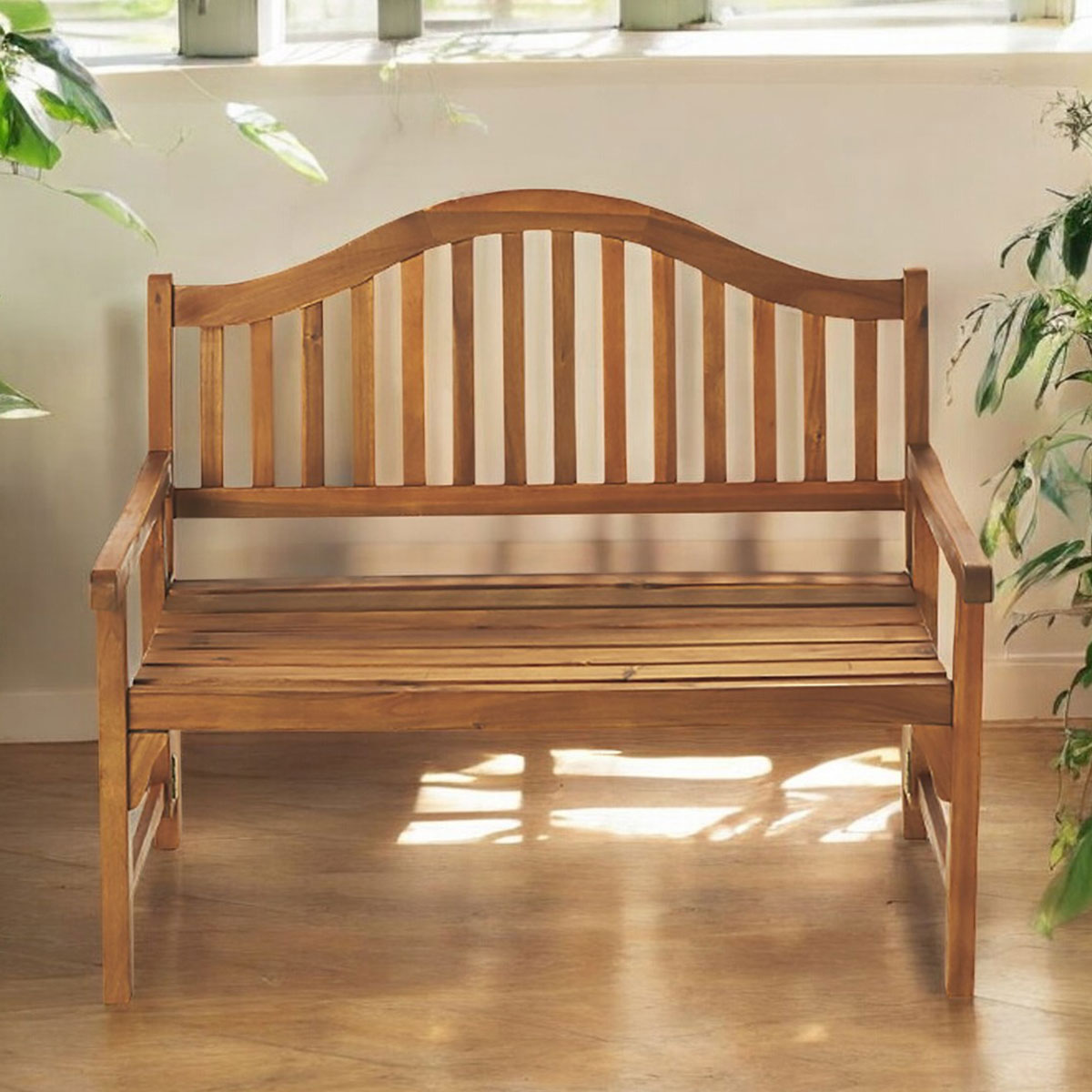 Acacia Wood Foldaway Bench