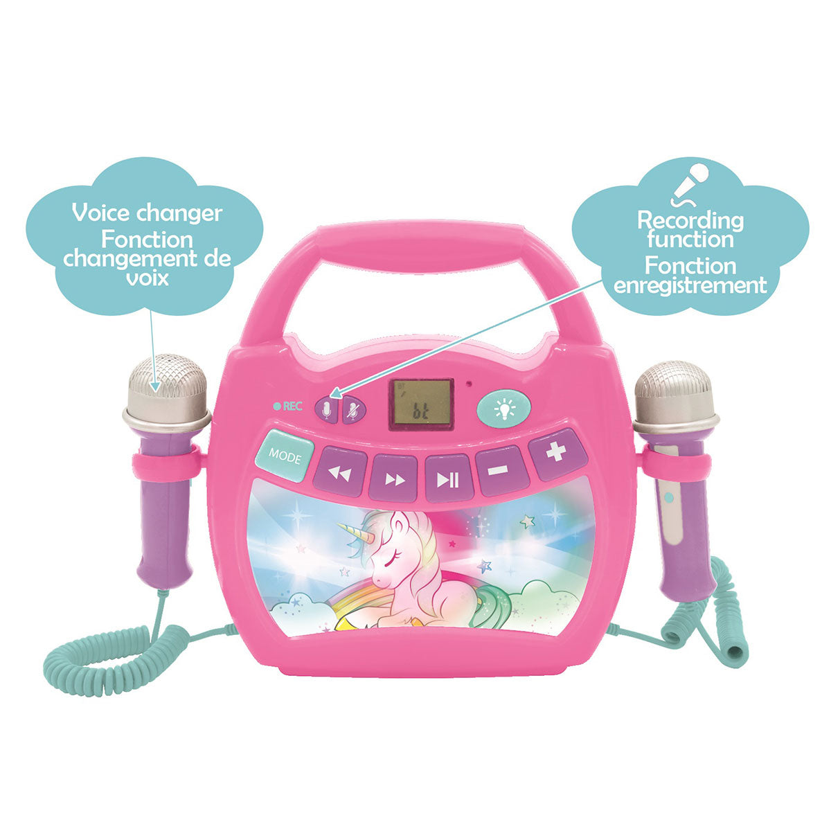 Unicorn Bluetooth Speaker with Mics