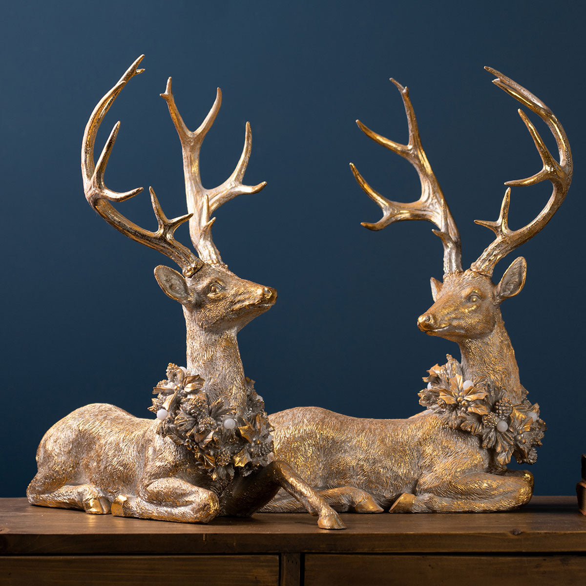 21''  LED Holiday Deer Decor (Set of 2)