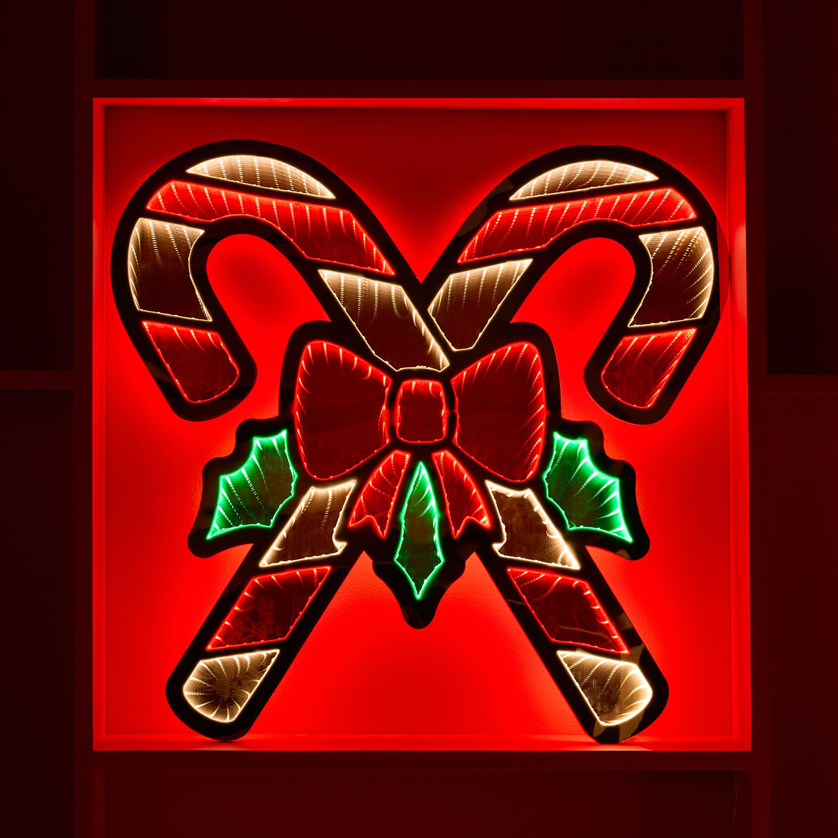 Candy Cane Infinity Light