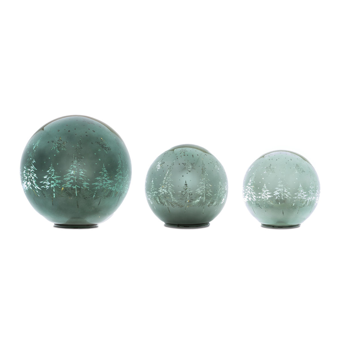 LED Holiday Decor Globe Set (Set of 3)