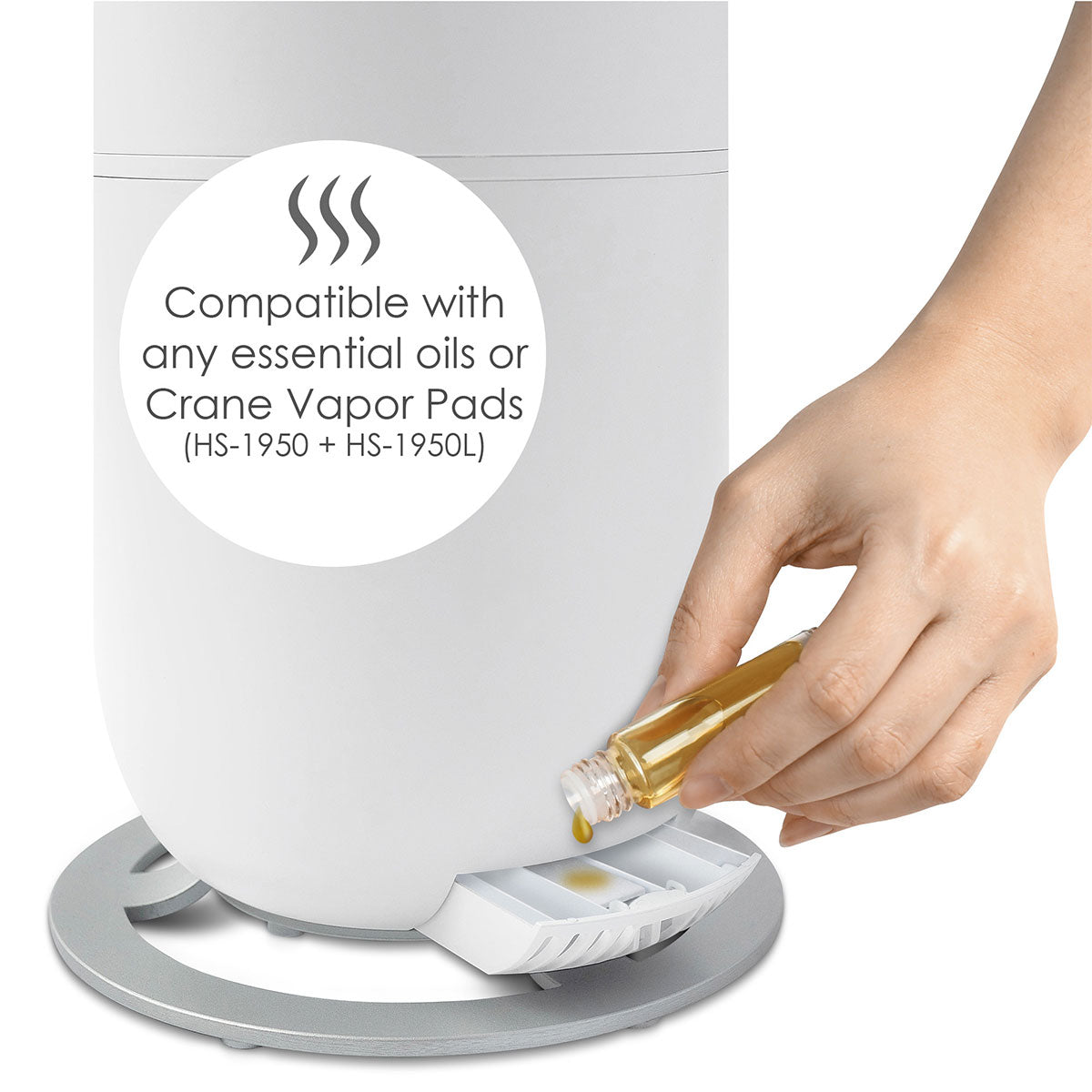 Aromatherapy Cool Mist Tower Humidifier