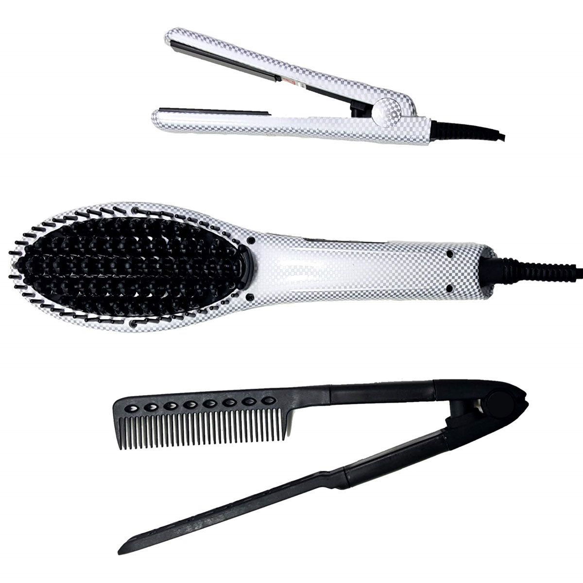 3-Piece Heated Hair Tools Set