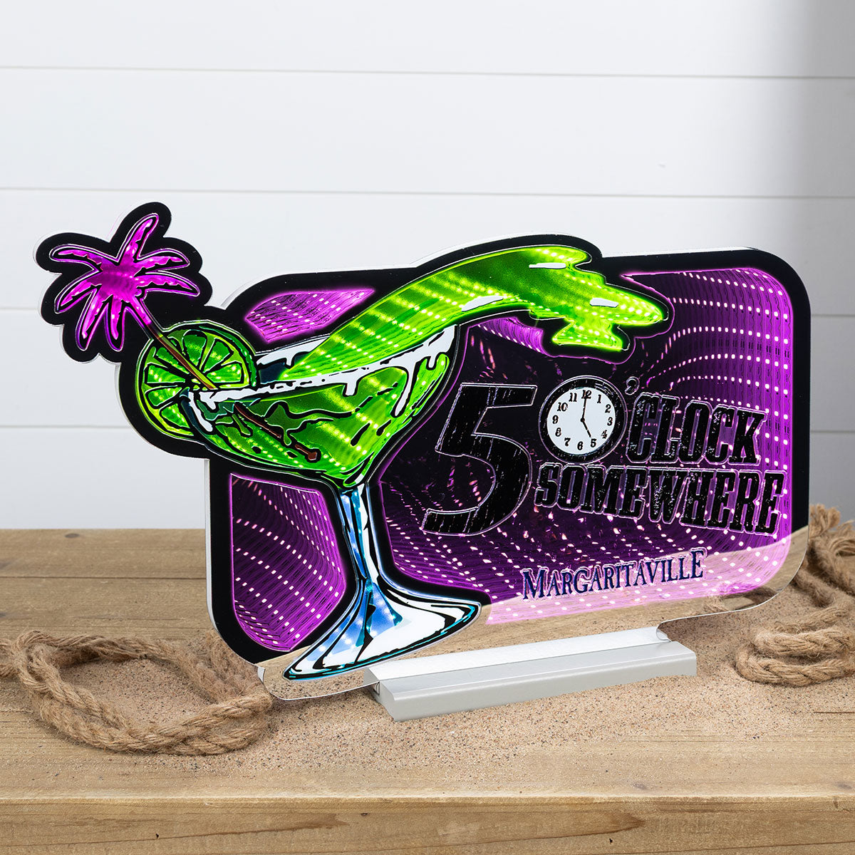 Margaritaville 5 o'Clock LED Infinity Light
