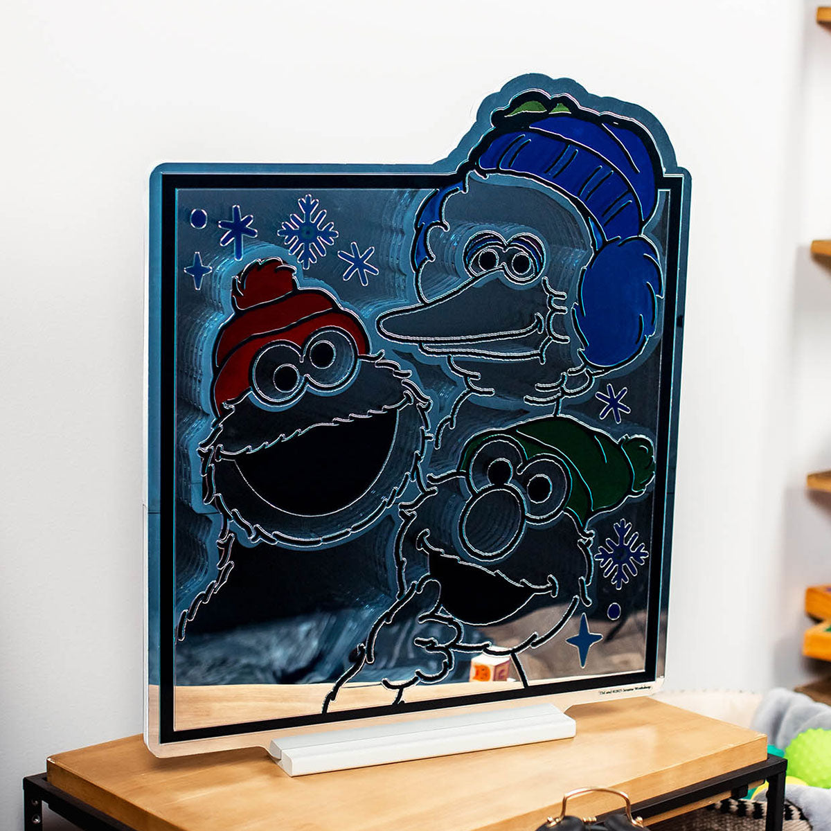 Sesame Street Winter Friends LED Infinity Light