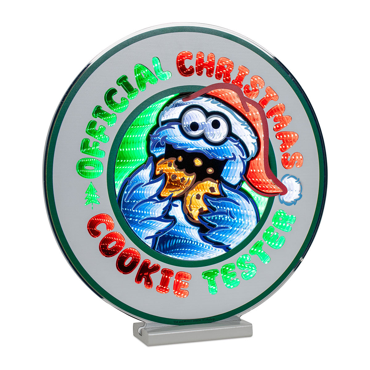 Sesame Street Cookie Tester LED Infinity Sign