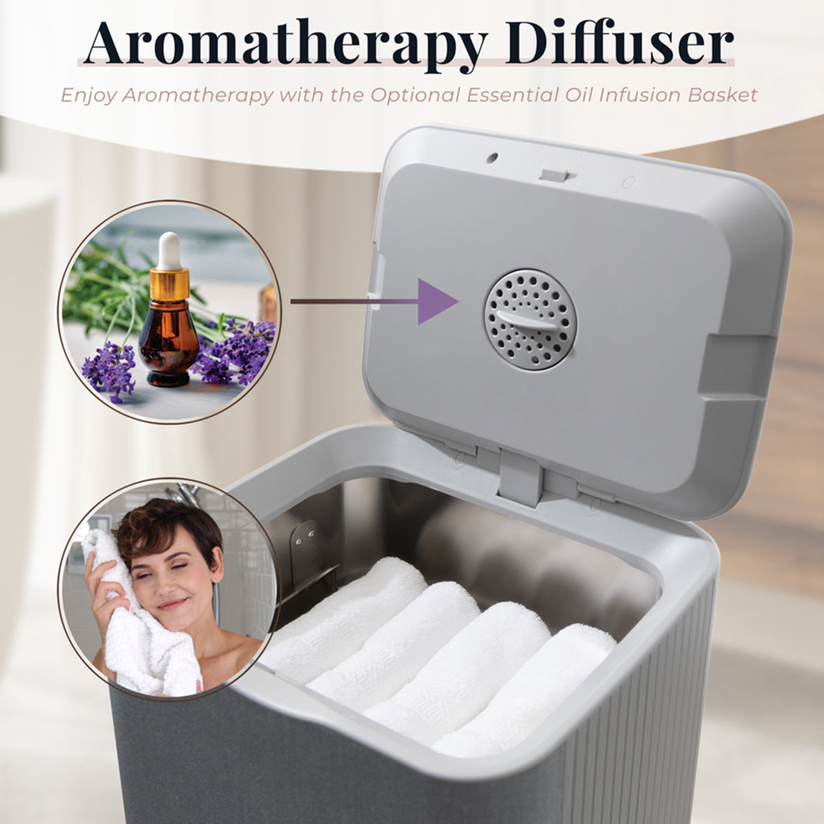 Large Towel Warmer and Steamer