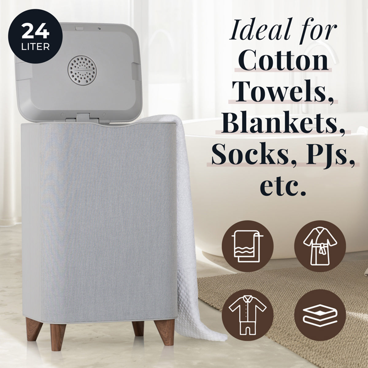 Large Towel Warmer and Steamer
