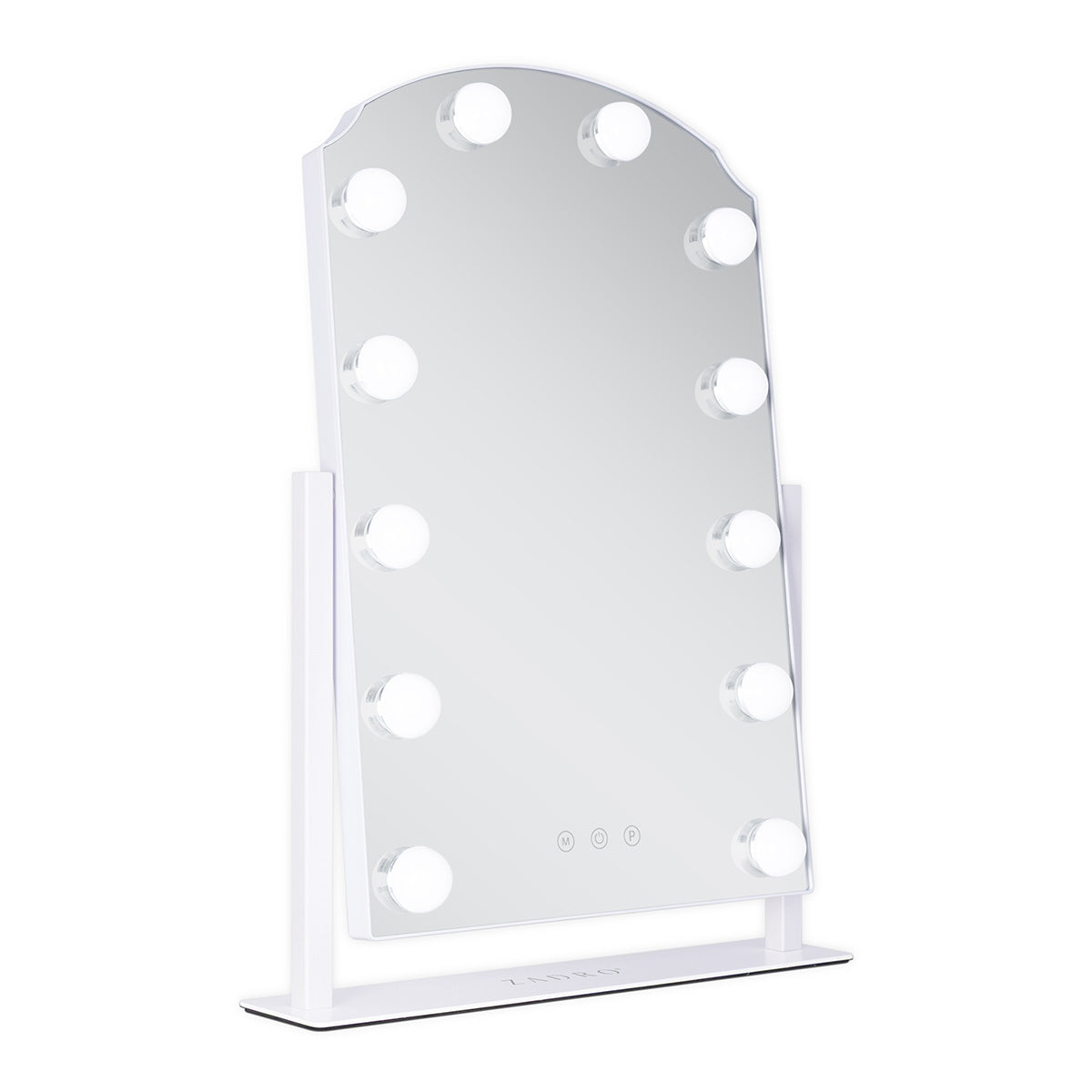 LED Scalloped Hollywood Mirror