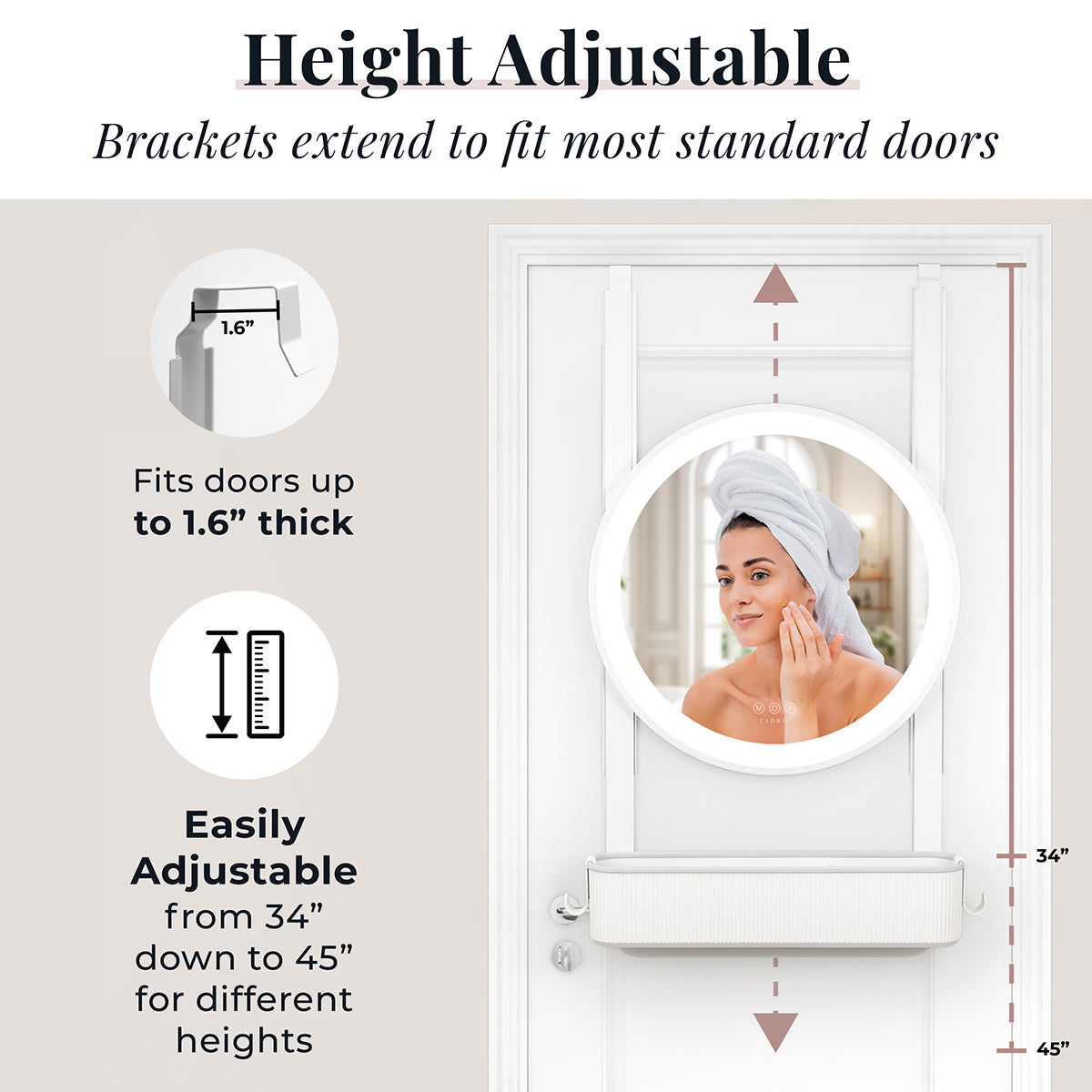 Over-The-Door Styling Station