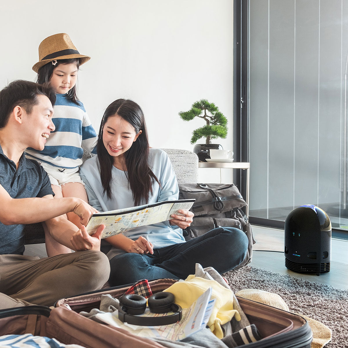 Airfree Onix 3000 Filterless Silent Air Purifier (650 Sq. Ft.)