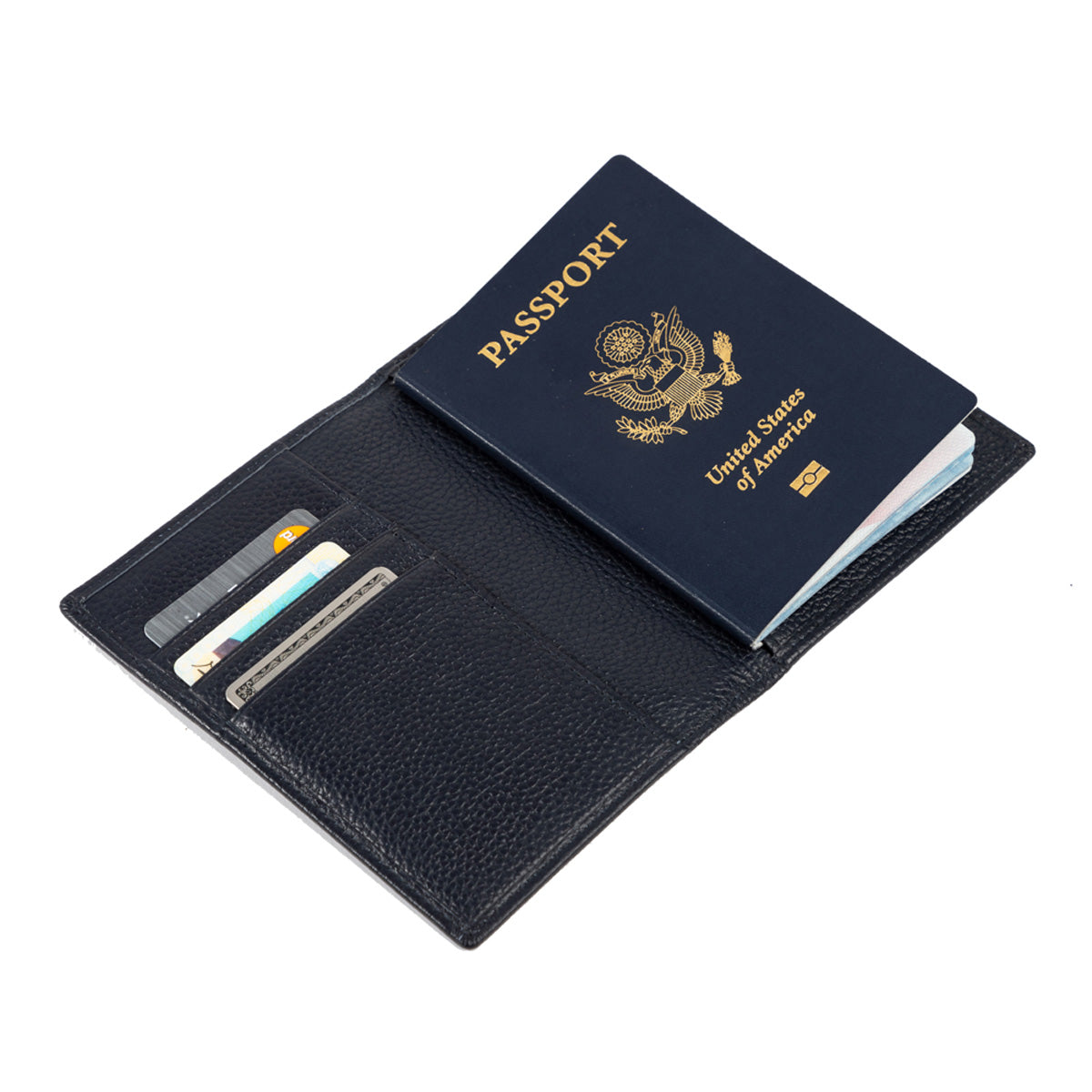 Brouk and Co Genuine Leather Stanford Passport Holder