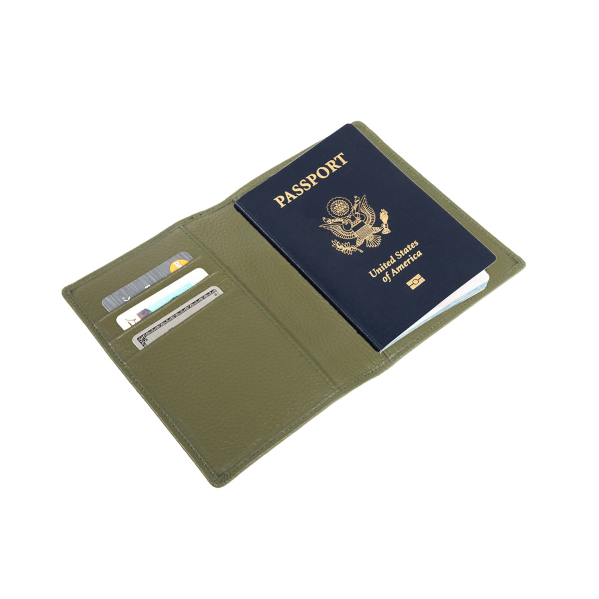 Brouk and Co Personalized Genuine Leather Stanford Passport Holder