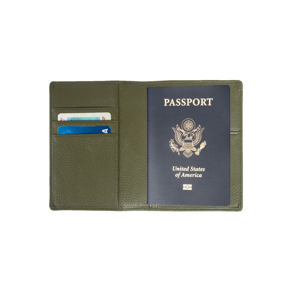 Brouk and Co Personalized Genuine Leather Stanford Passport Holder