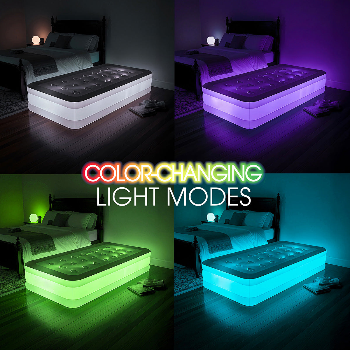 Illuminated Air Bed