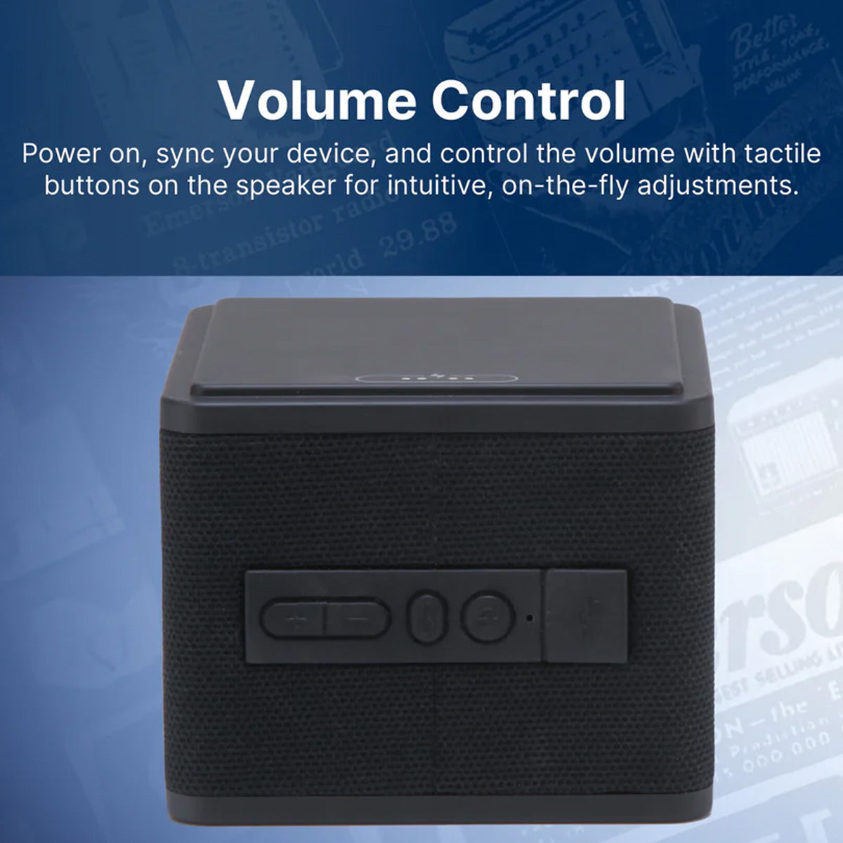 Wireless Magnetic Stacking Speaker