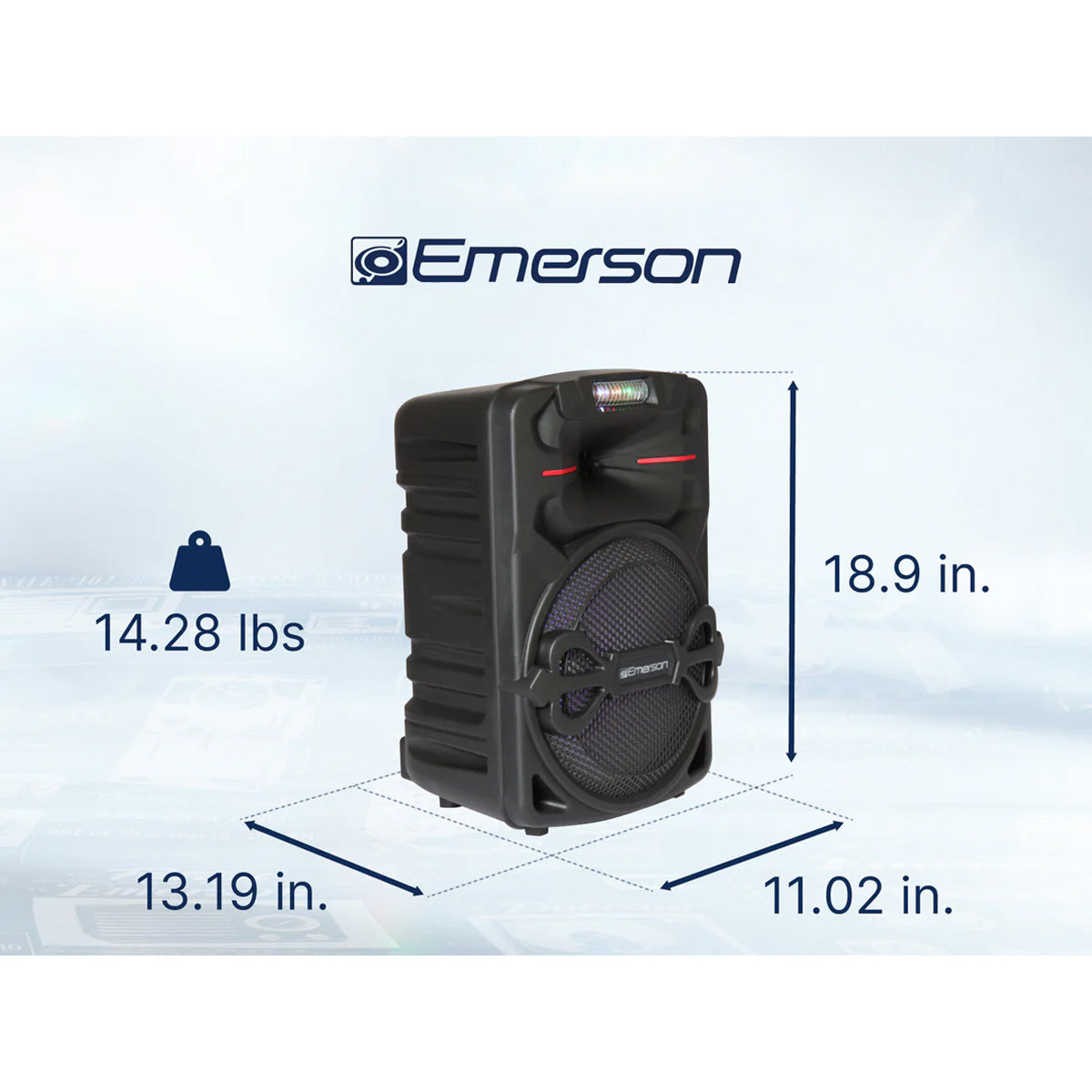 12'' Portable Party Speaker
